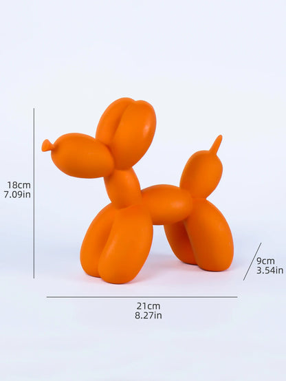 The Playful Pup – Balloon Dog Figurine