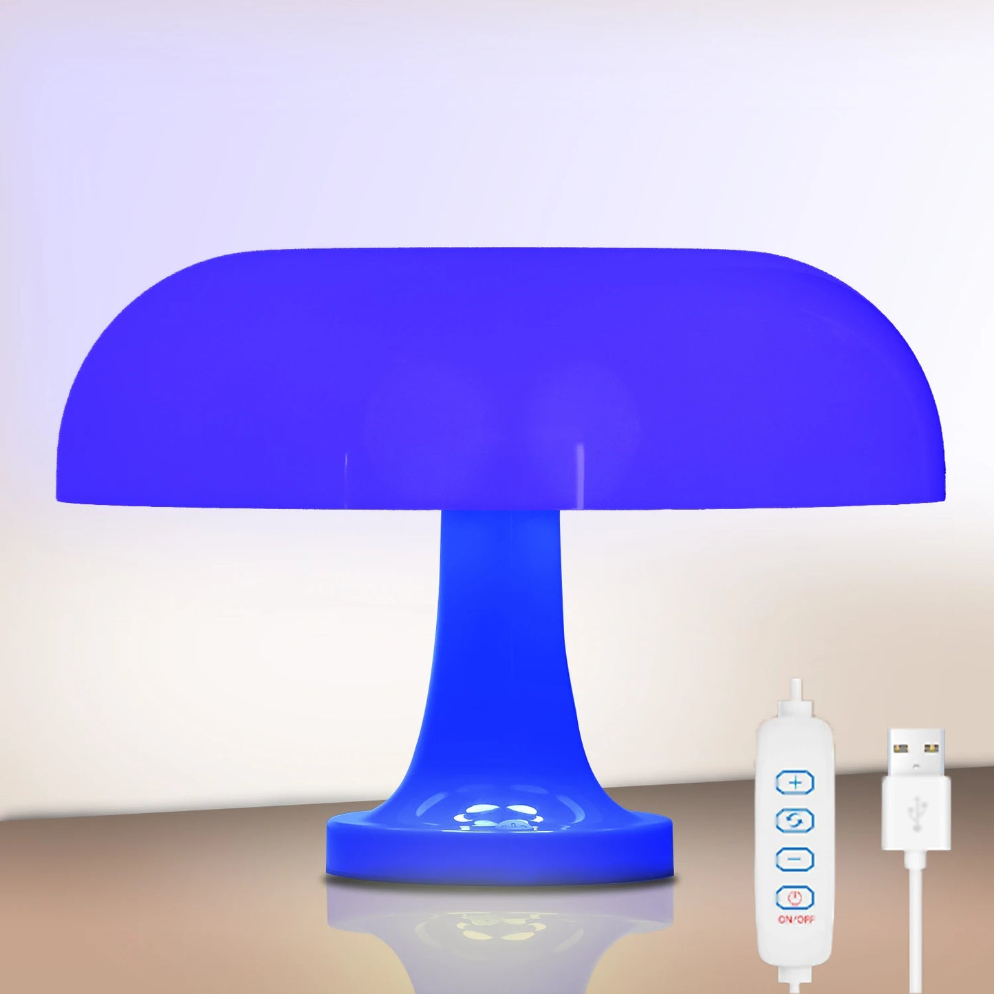 Retro Mushroom Glow Table Lamp