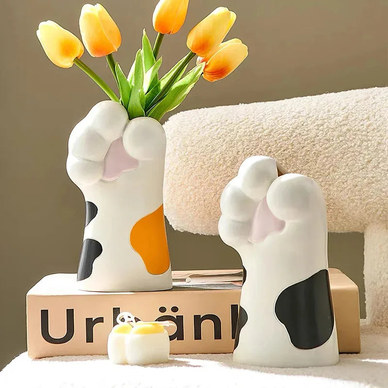 Purrfect Little Things – Cat Paw Vase
