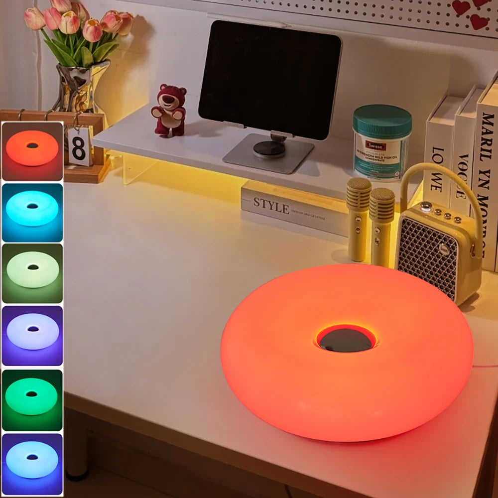 🍩 Bauhaus Donut Table Lamp