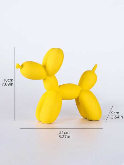 The Playful Pup – Balloon Dog Figurine
