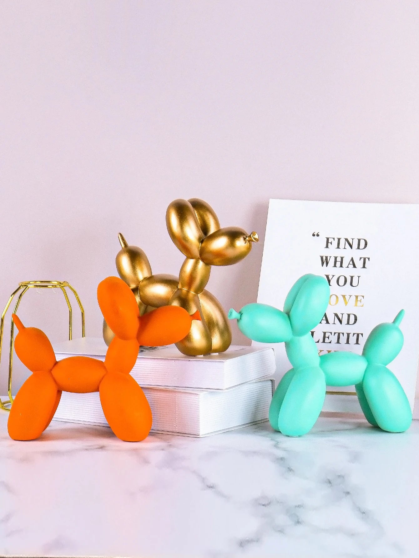The Playful Pup – Balloon Dog Figurine