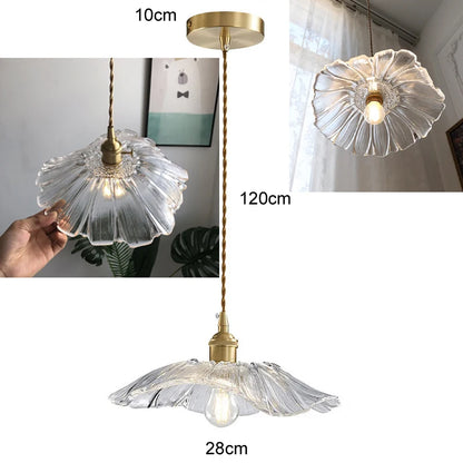 Ethereal Bloom Glass Ceiling Light