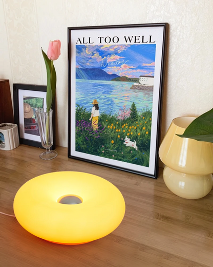 🍩 Bauhaus Donut Table Lamp