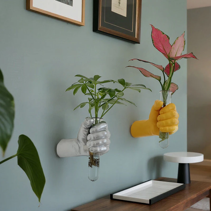 The Helping Hand Wall Vase