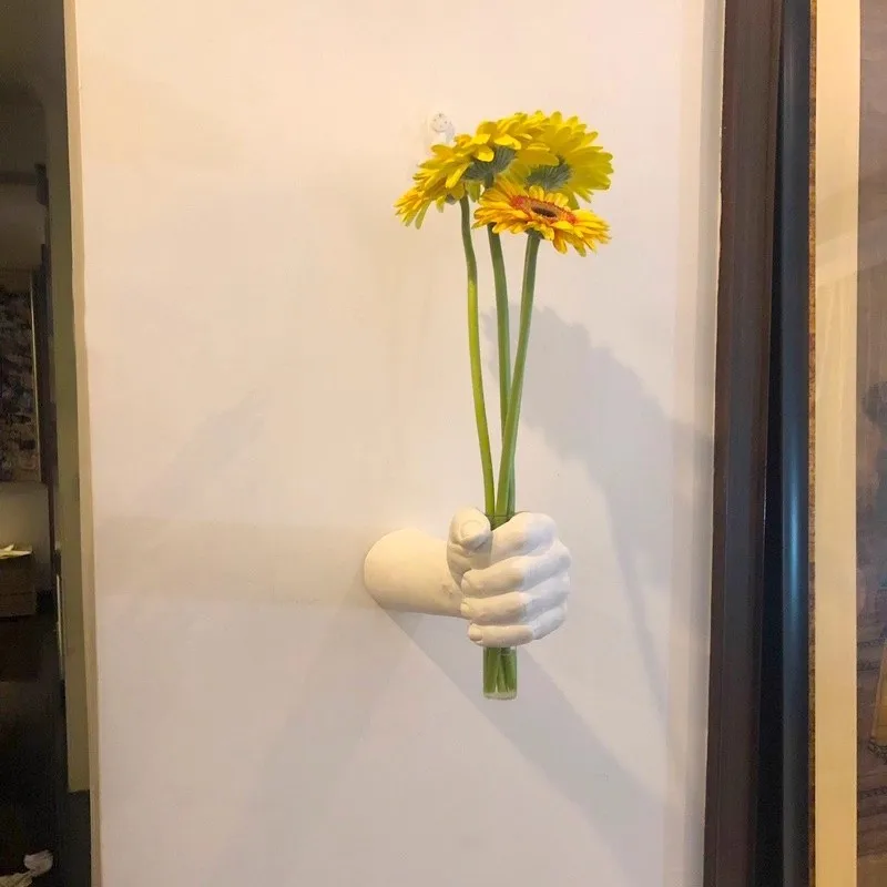 The Helping Hand Wall Vase