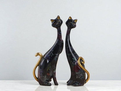 The Water Colour Cat Duo