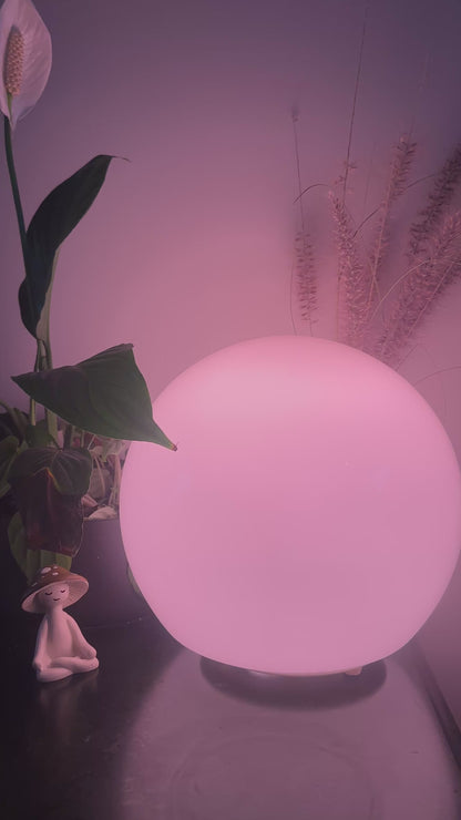 Glow Orb Table Lamp